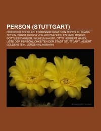 Cover von Person (Stuttgart)