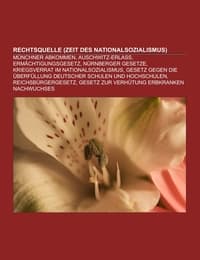 Cover von Rechtsquelle (Zeit des Nationalsozialismus)