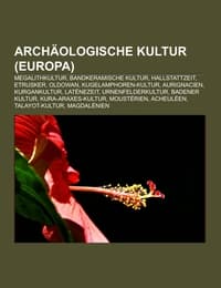 Cover von Archäologische Kultur (Europa)