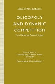 Cover von Oligopoly and Dynamic Competition