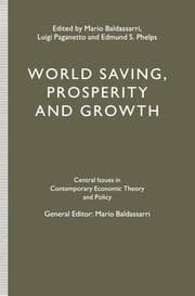 Cover von World Saving, Prosperity and Growth