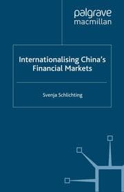 Cover von Internationalising China's Financial Markets