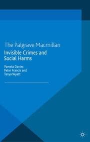 Cover von Invisible Crimes and Social Harms