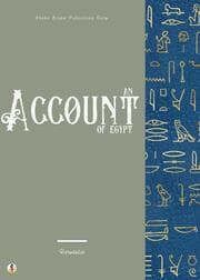 Cover von An Account of Egypt