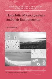 Cover von Halophilic Microorganisms and their Environments