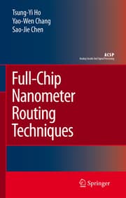 Cover von Full-Chip Nanometer Routing Techniques