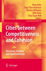 Cover von Cities between Competitiveness and Cohension
