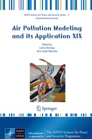 Cover von Air Pollution Modeling and its Application XIX