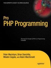 Cover von Pro PHP Programming