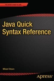 Cover von Java Quick Syntax Reference