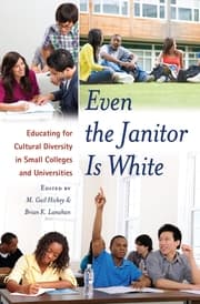 Cover von Even the Janitor Is White