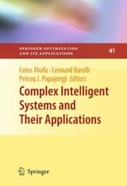 Cover von Complex Intelligent Systems and Their Applications