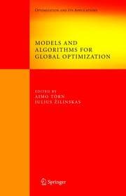 Cover von Models and Algorithms for Global Optimization