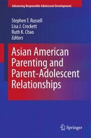 Cover von Asian American Parenting and Parent-Adolescent Relationship