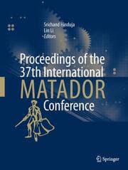 Cover von Proceedings of the 37th International MATADOR Conference