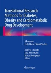 Cover von Translational Research Methods for Diabetes, Obesity and Cardiometabolic Drug Development