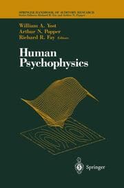 Cover von Human Psychophysics