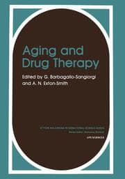 Cover von Aging and Drug Therapy