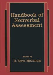 Cover von Handbook of Nonverbal Assessment