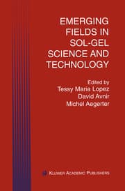 Cover von Emerging Fields in Sol-Gel Science and Technology