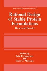 Cover von Rational Design of Stable Protein Formulations