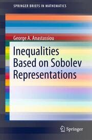 Cover von Inequalities Based on Sobolev Representations