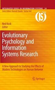 Cover von Evolutionary Psychology and Information Systems Research