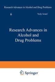 Cover von Research Advances in Alcohol and Drug Problems