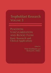 Cover von Placental Vascularization and Blood Flow