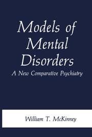 Cover von Models of Mental Disorders