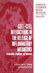 Cover von Cell-Cell Interactions in the Release of Inflammatory Mediators