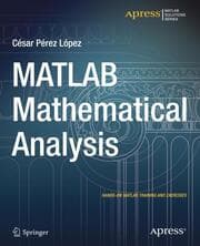 Cover von MATLAB Mathematical Analysis