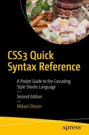Cover von CSS3 Quick Syntax Reference