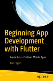 Cover von Beginning App Development with Flutter