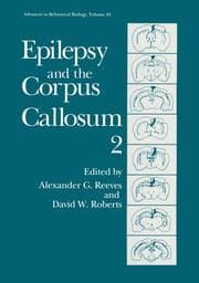 Cover von Epilepsy and the Corpus Callosum 2