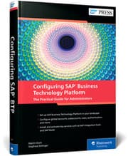 Cover von Configuring SAP Business Technology Platform