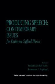 Cover von Producing Speech: Contemporary Issues