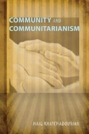 Cover von Community and Communitarianism