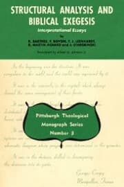 Cover von Structural Analysis and Biblical Exegesis