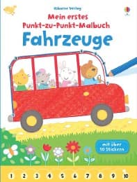 Cover von Mein erstes Punkt-zu-Punkt-Malbuch: Fahrzeuge