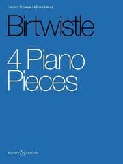 Cover von 4 Piano Pieces