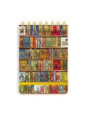 Cover von Notizblock mit Spiralbindung: Bodleian Libraries, Buchregal Halligalli