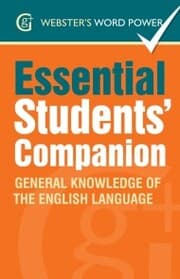 Cover von Webster's Word Power Essential Students' Companion