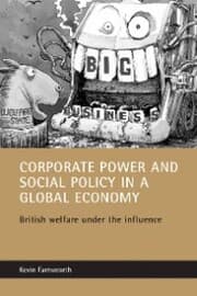 Cover von Corporate power and social policy in a global economy