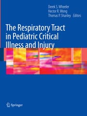 Cover von The Respiratory Tract in Pediatric Critical Illness and Injury