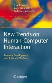 Cover von New Trends on Human-Computer Interaction