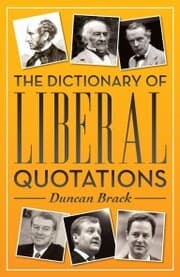 Cover von The Dictionary of Liberal Quotations