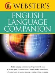 Cover von Webster's English Language Companion
