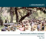 Cover von Why do we seek a method or technique?