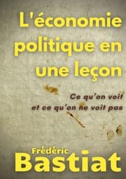 Cover von L'économie politique en une leçon